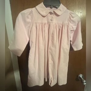 Chabre Light Pink, Corduroy, Girls Pea Coat  3T
